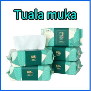 Tisu Muka tuala muka serap air tissue wajah towel cheerful tissue paper disposable towel kids tuala tuala muka kapas pekat pakai buang tisu Muka Skincare tuala budak travel serap air Wajah Unifree Supplies