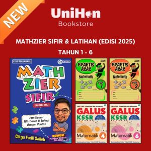 [UNIHON] Nusamas: Buku Mathzier SIFIR Dwibahasa / BUKU LATIHAN MATEMATIK/ GALUS MATEMATIK