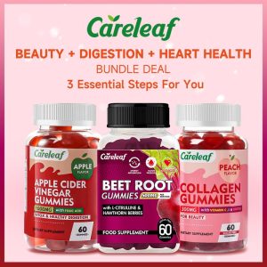 Careleaf-Cuka Timun Epal, Careleaf, 1000mg, 500mg Akar Bit, 300mg Kolagen, Kecantikan & Cahaya, Meningkatkan Tenaga & Mengawal Tekanan Darah, Tawaran Himpunan