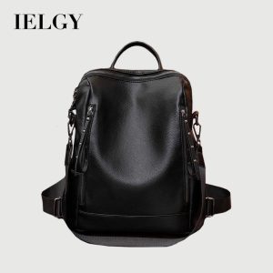 Beg galas kulit lembut, IELGY, untuk Wanita, Gaya Korea, Reka Bentuk Mudah, Sesuai untuk Riadah dan Perjalanan Bags Backpack