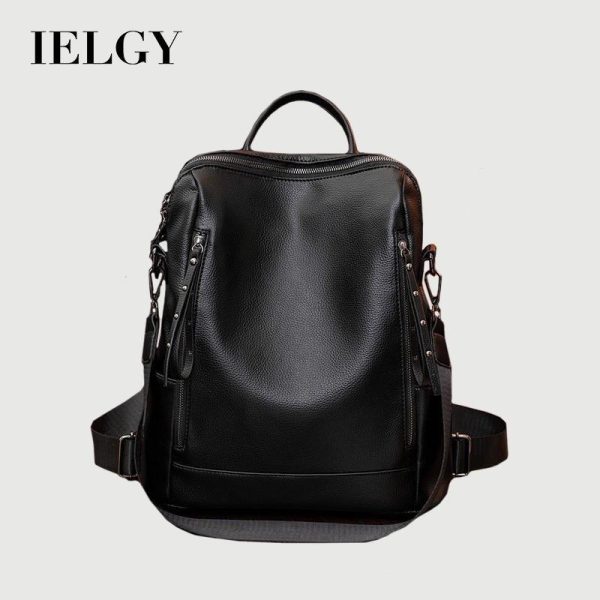 Beg galas kulit lembut, IELGY, untuk Wanita, Gaya Korea, Reka Bentuk Mudah, Sesuai untuk Riadah dan Perjalanan Bags Backpack