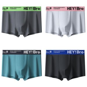 Seluar boxer lelaki 4 pek adalah bernafas, selesa dan bebas peluh! Seluar Dalam Lelaki Harga Istimewa Menswear