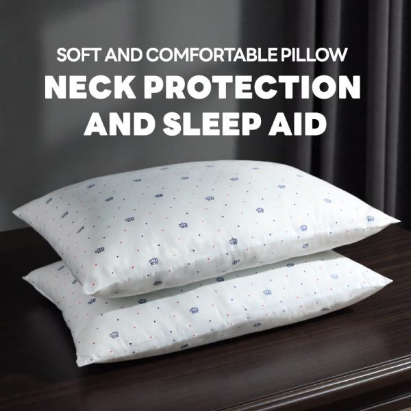 Hotel Pillows Bantal Keselesaan made of high-density filling fiber 45x70cm Sweat-absorbent breathable and not prone to odor, Pillow core can be shipped immediately