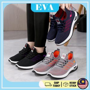 READY STOCK EVA Kasut Sport Perempuan Kasut Murah Kasut Kasual Wanita Kasut Sport Sarung Women Shoes Women Casual Sho
