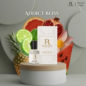 Addict BlissFiorenza Her Perfume Fruity Flora Woody Aromatic Long-Lasting for Women 5ml, 10ml, 30ml Parfum