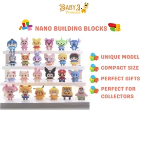 Nano Mini Building Blocks Construction Toys Boys Girls Gift Hadiah Kanak Children Pvc