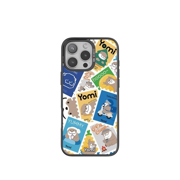 ImagiSnap, CASEBANG, Koleksi Setem Otter, Dikeluarkan oleh Siri Yomi Otter, IP Berjenama, Pengecasan Magnetik Magsafe, Serasi dengan iPhone 13-16 dan Samsung S24 / 24 + / 24U / 25U, Beg Udara Balut Penuh, Empat Penjuru, Tahan Kejutan