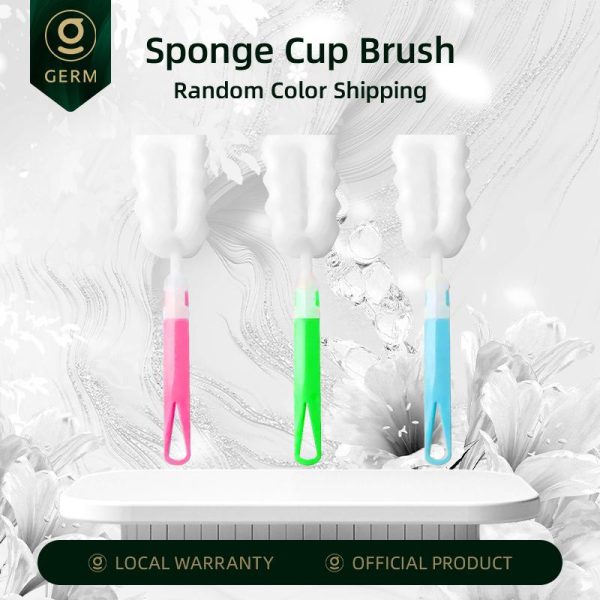 【Random Color Ship Out】Water Bottle Cleaner Brush Water Bottle Washing Brush Sponge Head Cup Brush Water Bottle Cleaning Brush Sponge Brush Long Handle Brush