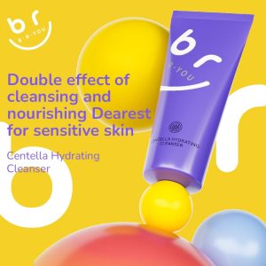 B.R.YOU Centella Asiatica Moisturizing Cleanser Pembersihan lembut Menghidrat dan melembapkan Sesuai untuk kulit berminyak, kulit kombinasi dan kulit sensitif Facial Skincare Wajah