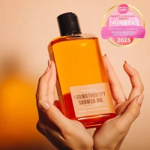 Aromatherapy Shower Oil Silicone Free Fragrance Free Hydrating