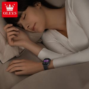【OLEVS Asli】Jam Tangan Pintar | Kalis Air IP68 | Fitur Jarak Dinding Kira Langkah Monitor Denyutan Jantung & Kekenyalan Darah | Penuh Layar Sentuh Waktu & Tarikh Automatik | Sesuai Lelaki & Wanita | Warna Berbilang+Garansi 1 Tahun Siri 8206 Smart Watches