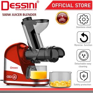 DESSINI ITALY Electric Citrus Fruit Juicer Squeezer Blender Grinder Chopper Mixer Miller Extractor Smoothie Pengisar