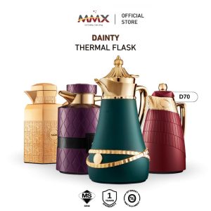 MMX Dainty D70 Stainless Steel Thermal Vacuum Flask 0.7L - Red / Purple / Gold / Green