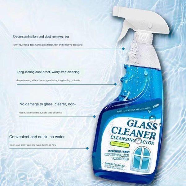Window Glass Spray Cleaner |Chemical Free Spray Cleaner | Pencuci Cermin Spray Kaca Spray Cleanser