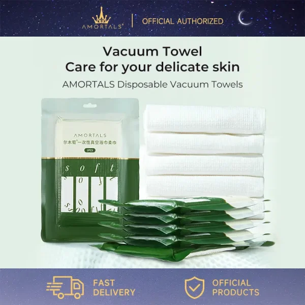 AMORTALS Korea Disposable Vacuum Bath Towel