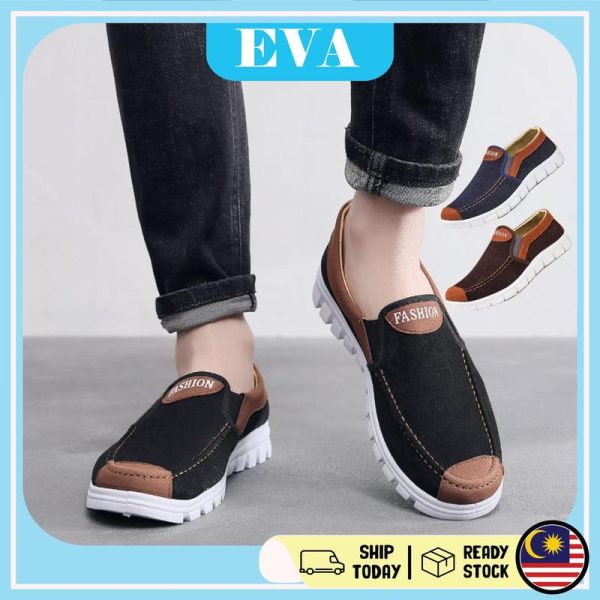 READY STOCK EVA Kasut Lelaki Man Low Tops Sneakers Men Summer Winter