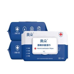 Alcohol Wipes/ Tisu Wet tissue/Alcohol Wipes/Disinfection Sanitize Tissue (10/80 Pcs)