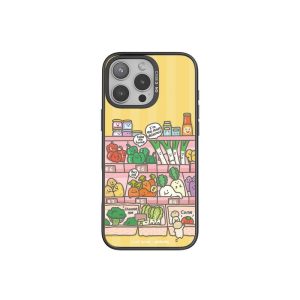 ImagiSnap, CASEBANG, Lorong Sayuran, Dikuasakan oleh Siri Sayuran, Pengecasan Magnetik Magsafe, Disesuaikan untuk iPhone 13-16 dan Samsung S24 / 24 + / 24U / 25U, Beg Udara Balut Penuh, Empat Penjuru, Tahan Kejutan