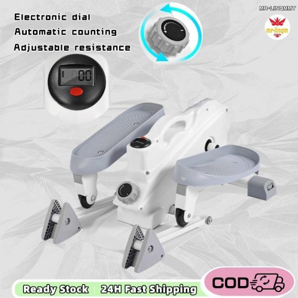 {MR-LINQMMY} elliptical stepper machine stepper foot pedal leg exerciser home gym sports trainer seated silent walking mat exercise fitness Ramadan