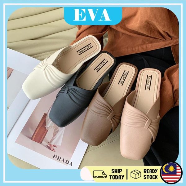 READY STOCK EVA Lofifi Loafers Kasut Perempuan Women Sandals Shoes Wanita