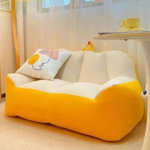 Sofa factory outlet,tatami sofa bed melindungi pinggang dan leher，portable sofa bed for room, bean bag sofa curve di ruang tamu, sofa bilik tidur。【tiktok shop malaysia】