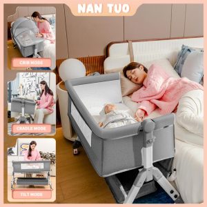 baby cot full set baby bed new born baby crib portable katil baby murah baby accessories foldable baby nest bed set baby bassinet mosquito net katil bayi 3in1 baby sleeping bed baby side bed tilam baby travel