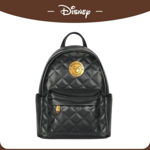 (COD) Beg galas rivet kecil, Disney Lingge, Reka Bentuk Mudah, Sesuai untuk Pelajar Kolej Wanita, Ketibaan Baru pada 2024 Bags Backpack Cartoon
