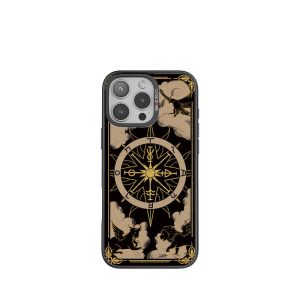 ImagiSnap - Wheel Fortune oleh Siri Tarot, CASEBANG, IP Berjenama, Pengecasan Magnetik Magsafe, Serasi dengan iPhone 13-16 dan Samsung S24 / 24 + / 24U / 25U, Beg Udara Balut Penuh, Empat Penjuru, Tahan Kejutan
