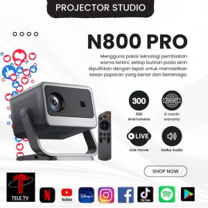 NEXGEN N800 PRO Projector Home Ultra HD Smart Projector Decoding 4K Bedroom Living Room Home Theater