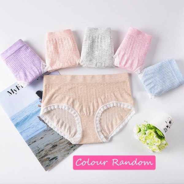 Cotton Panties Women Free Size M-XL Seamless Super Strechable Soft Cotton Underwear Seluar Dalam Wanita