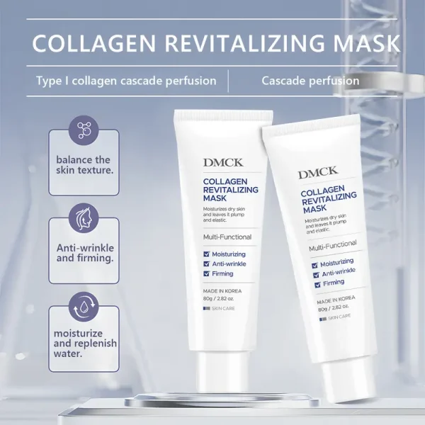 Topeng Lembut Kolagen, DMCK, Menganjalkan, Anti-Kedutan, Menghidrat, Membaiki, Penjagaan Kulit Korea Mesti Ada, Permata K-Beauty, Untuk Kulit Gebu, DMCK Rasmi