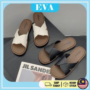 READY STOCK EVA Sandals Women Shoes Fashions Slipper Kasut Perempuan Flip Flops Wanita Soft Kasut raya Kasual