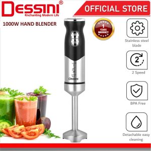 DESSINI ITALY Hand Blender Chopper Mixer Grinder Juicer Food Processor Stainless Steel Knife Blade / Pengisar