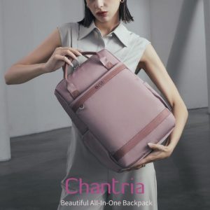 Chantria Stardz Women Laptop Backpack Business Travel Multi Compartment Easy Carry Trend (15.6'')