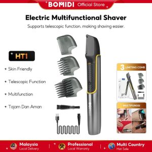 BOMIDI HT1 Multifunctional Shaver Body Hair Trimmer for Men Women Personal Groomer Pubic Hair Personal Trimmer Back Shaver