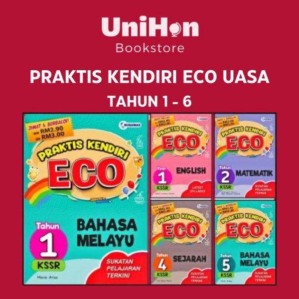 [UNIHON] NUSAMAS: PRAKTIS KENDIRI ECO [TAHUN 1 - 6] TOPIKAL LATIHAN KSSR UASA EDISI 2024 Buku