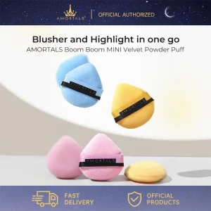 AMORTALS Boom Boom MINI Velvet Powder Puff
