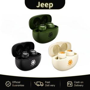 Fon Kepala Bluetooth 5.4, Jeep EW112, Permainan Kacang Kecil Tidur, Siri Jeep Bersama, Dalam Telinga, dengan Apl Kacang Tidur, Bantuan Bunyi Putih, Fon Kepala ASMR Tanpa Tidur, Tidak Kelihatan