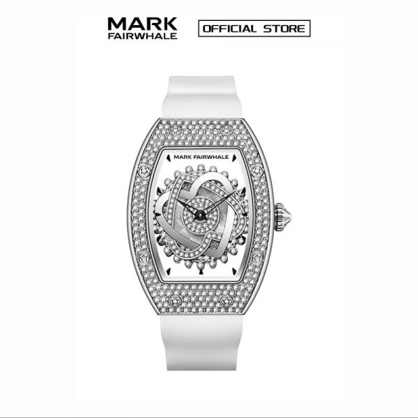 【100% Authentic】Jam Tangan Kuarza Berlian, Mark Fairwhale, Gaya Serba guna Wanita, Mewah dan Klasik, Kalis Air, 3770 Watches