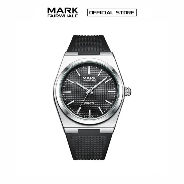 100% AuthenticJam Tangan Kuarza Lelaki, MARK FAIRWHALE, Fesyen, Ringkas, Elegan, Gaya Perniagaan, 5021 Watches