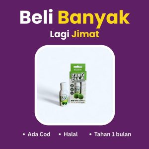 Ellojoy Zero Gula Sweetener - Ekstrak Monk Fruit (17ml) - Produk Bumiputera Halal - Food, Sugar