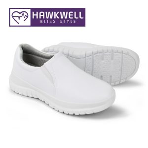Kasut Kejururawatan Ringan Tahan Gelincir, untuk Wanita, Hawkwell, Kasut Kerja Selesa, 6935