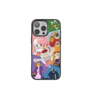 ImagiSnap, CASEBANG, Dr.Vegapunk oleh One Piece2.0 Siri, IP Berjenama, Pengecasan Magnetik Magsafe, Serasi dengan iPhone 13-16 dan Samsung S24 / 24 + / 24U / 25U, Beg Udara Balut Penuh, Empat Penjuru, Tahan Kejutan