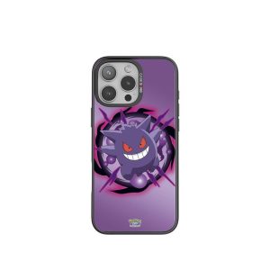 Casebang ImagiSnap, Gengar oleh Siri Pokemon2.0, IP Berjenama, Pengecasan Magnetik Magsafe, Serasi dengan iPhone 13-16 dan Siri Samsung S24 / 24 + / 24U / 25U, Beg Udara Balut Penuh, Empat Penjuru, Tahan Kejutan