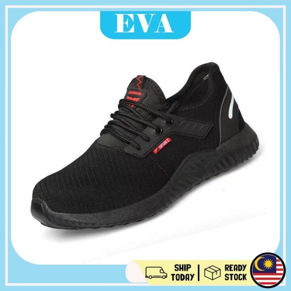 READY STOCK EVA Men Fashion Safetyboots Men Sneakers Kasut Keselamatan Heavy Duty Safety shoes Safety Boots
