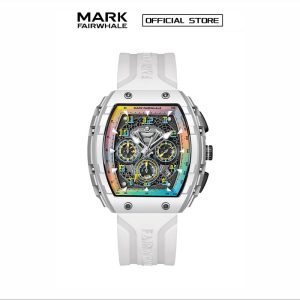 【100% Authentic】Jam Tangan Fesyen Kalendar, Pelbagai fungsi, Berbentuk Tong, Kalis Air, Berkilau, FW-5001, Pelbagai Warna Watches
