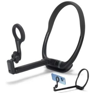 Free ShippingPemegang Telefon Neck Phone, untuk POV/Vlog Accessories, Lekap Dada Telefon Lebih Lama motor holder, Tripod Baharu, untuk Rakaman Video Selfie, Lekap Magnetik fon,letak dengan Tali Dada Anti Goncang kat leher, Sesuai untuk Semua Telefon. ZJ
