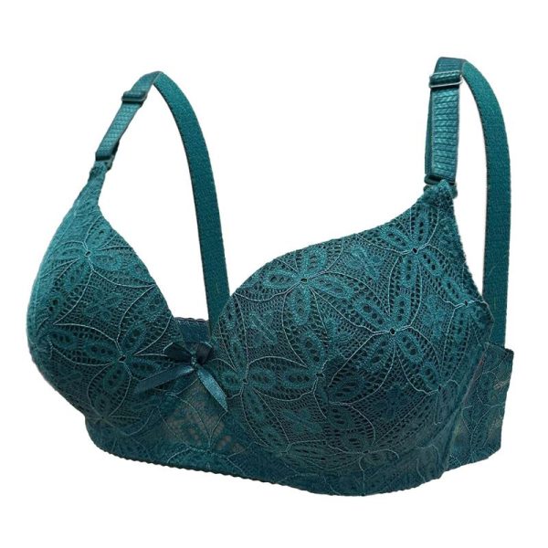 Wired Bra Women 36-42 Cup BC Floral Lace Steel Ring Cup Baju Dalam Wanita Berdawai