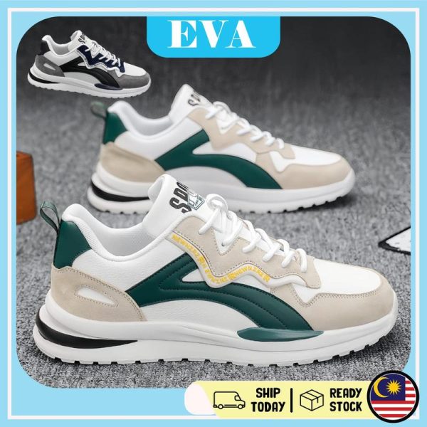 READY STOCK EVA Men Outdoor Sneakers Sport Sneaker Shoes Kasut Man Sukan Lelaki H987 Gym