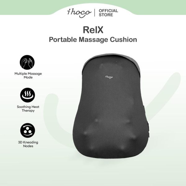 [New Arrival] Ihoco RelX Portable Massage Cushion / Back Massager